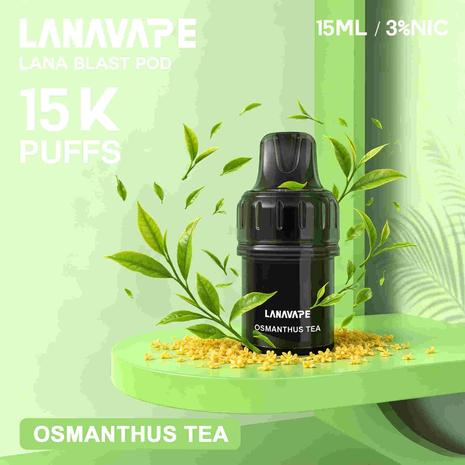 LANA BLAST 15K可替換彈電子煙|一口15000超長續航|Type-C疾速快充:圖片 10