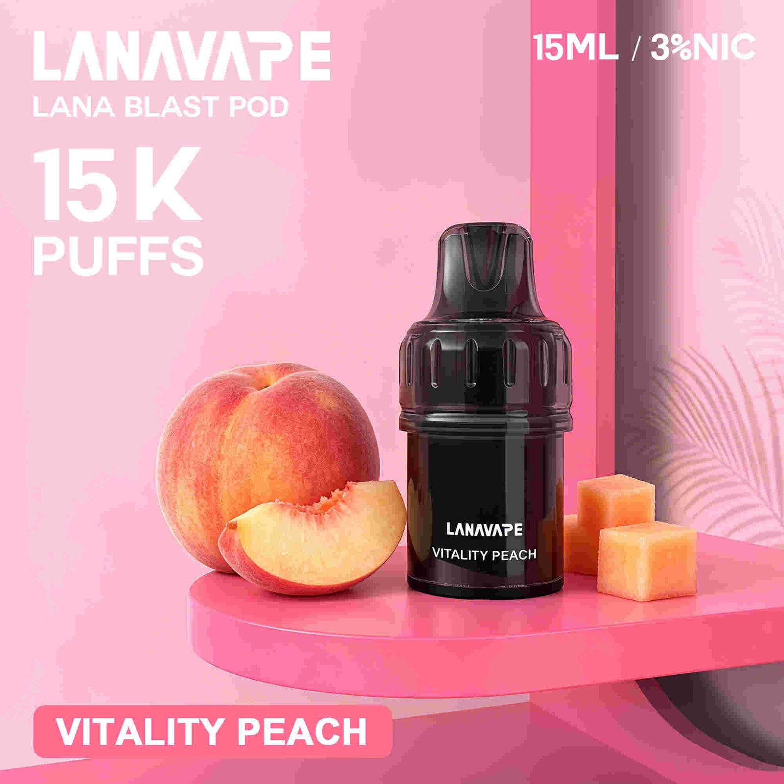 LANA BLAST 15K可替換彈電子煙|一口15000超長續航|Type-C疾速快充:圖片 15