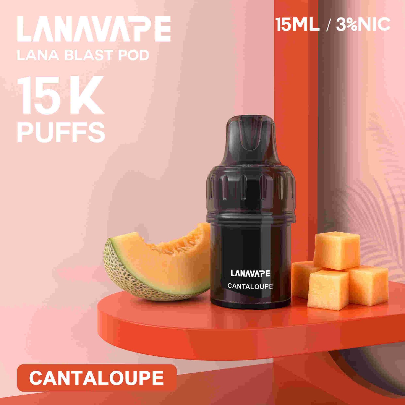 LANA BLAST 15K可替換彈電子煙|一口15000超長續航|Type-C疾速快充:圖片 2